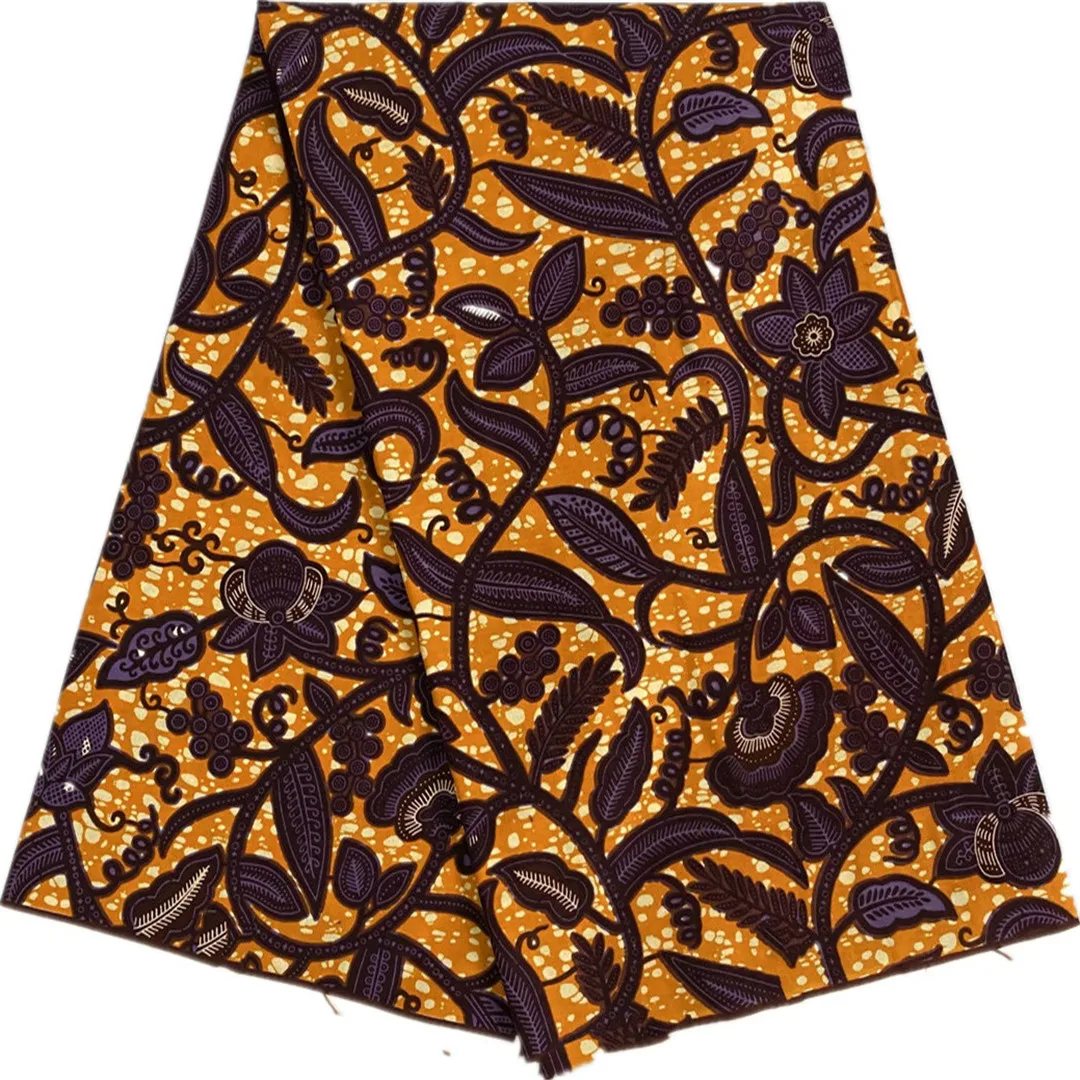 2021 Latest African Real Wax Print High Quality Fabric 100% Cotton Material Nigerian Ankara Batik Sewing for Dress 6yards
2021 Latest African Real Wax Print High Quality Fabric 100% Cotton Material Nigerian Ankara Batik Sewing for Dress 6yards