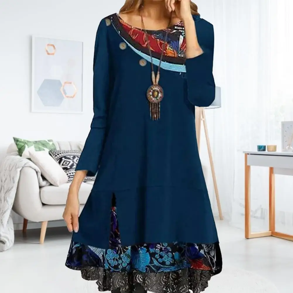 New Summer Dresses Women Dress Long Sleeve Loose Spring Floral Print Mini Partywear for Spring Loose Dress Vestidos Streetwear
New Summer Dresses Women Dress Long Sleeve Loose Spring Floral Print Mini Partywear for Spring Loose Dress Vestidos Streetwear
