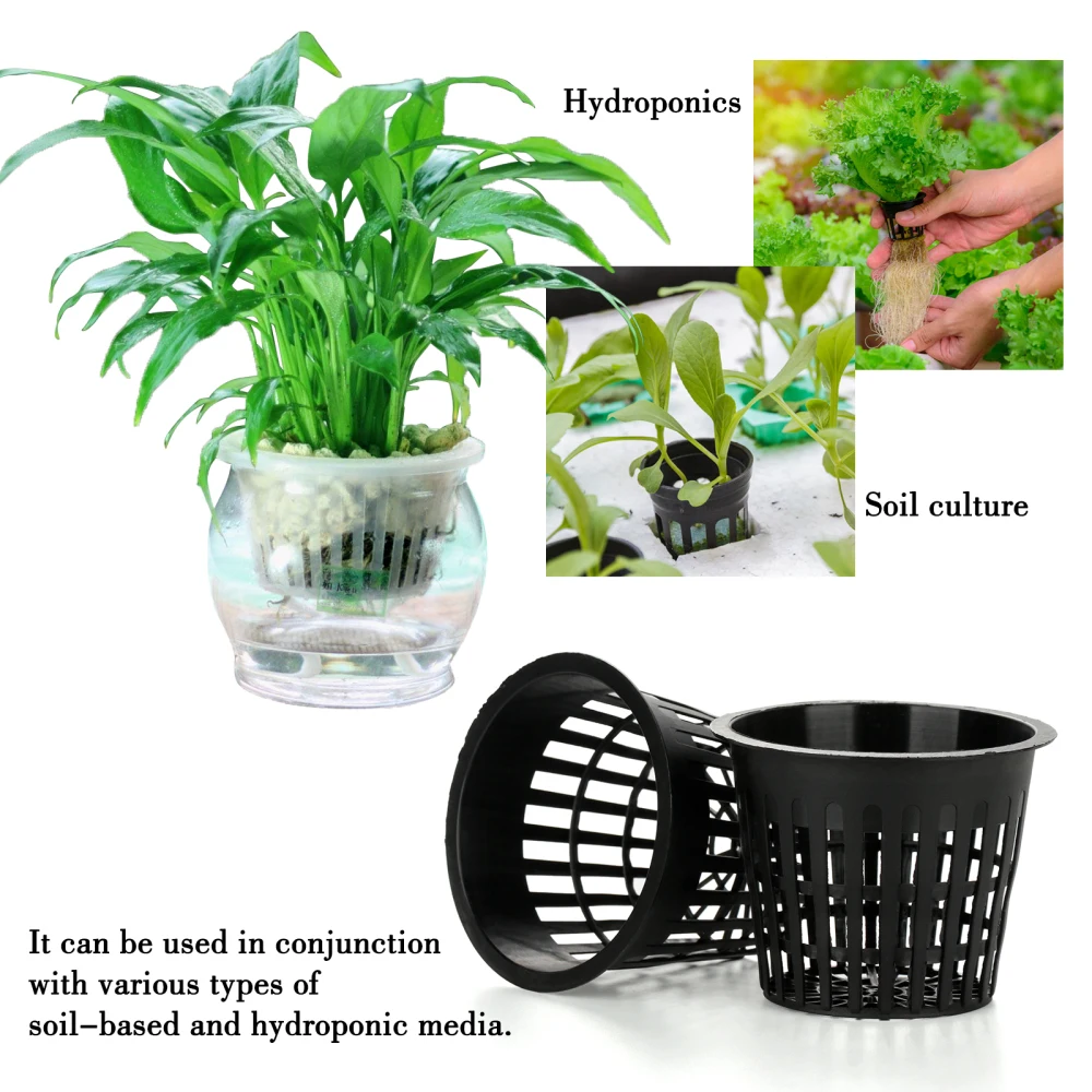 Planting Basket Pots Absorbent Cotton Rope Suit Plastic 2021 Original Self-watering Black Durable Gardening Hydroponics Set
Planting Basket Pots Absorbent Cotton Rope Suit Plastic 2021 Original Self-watering Black Durable Gardening Hydroponics Set