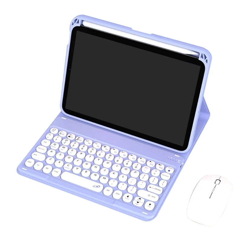 Съемный магнитный чехол Bluetooth-совместимый с клавиатурой и мышью для ipad Mini 6 Smart
Съемный магнитный чехол Bluetooth-совместимый с клавиатурой и мышью для ipad Mini 6 Smart