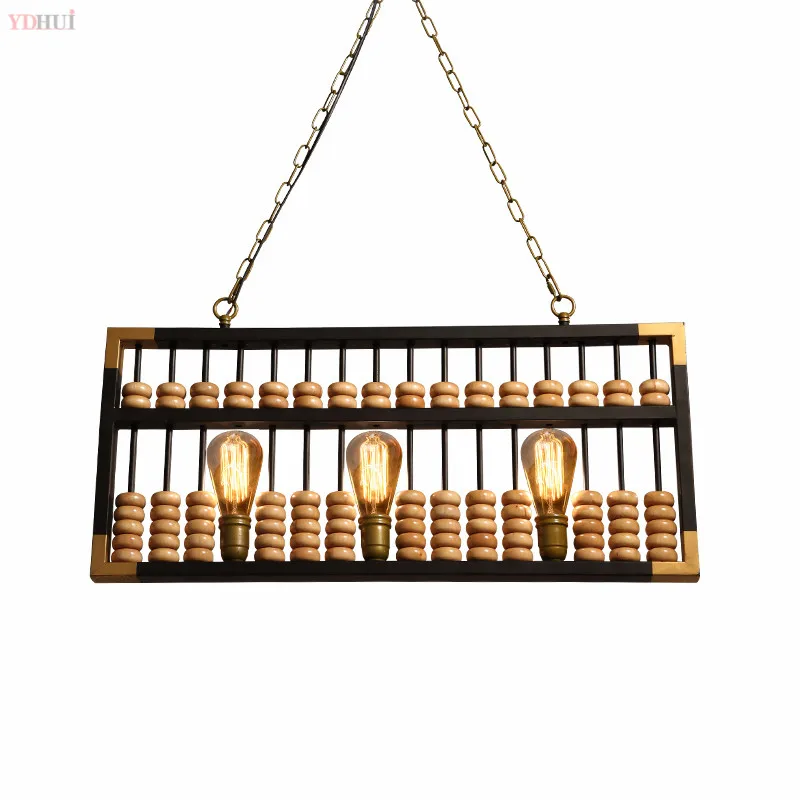 of Chinese style restoring ancient ways of archaize wooden abacus droplight personality American country cafe droplight
of Chinese style restoring ancient ways of archaize wooden abacus droplight personality American country cafe droplight