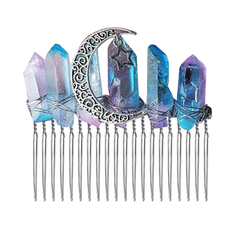 Crystal Head Hoop Moon Goddess Hair Jewelry Witchcraft Accessories Hair Accessory for Wedding Parties Multiple Color
Crystal Head Hoop Moon Goddess Hair Jewelry Witchcraft Accessories Hair Accessory for Wedding Parties Multiple Color