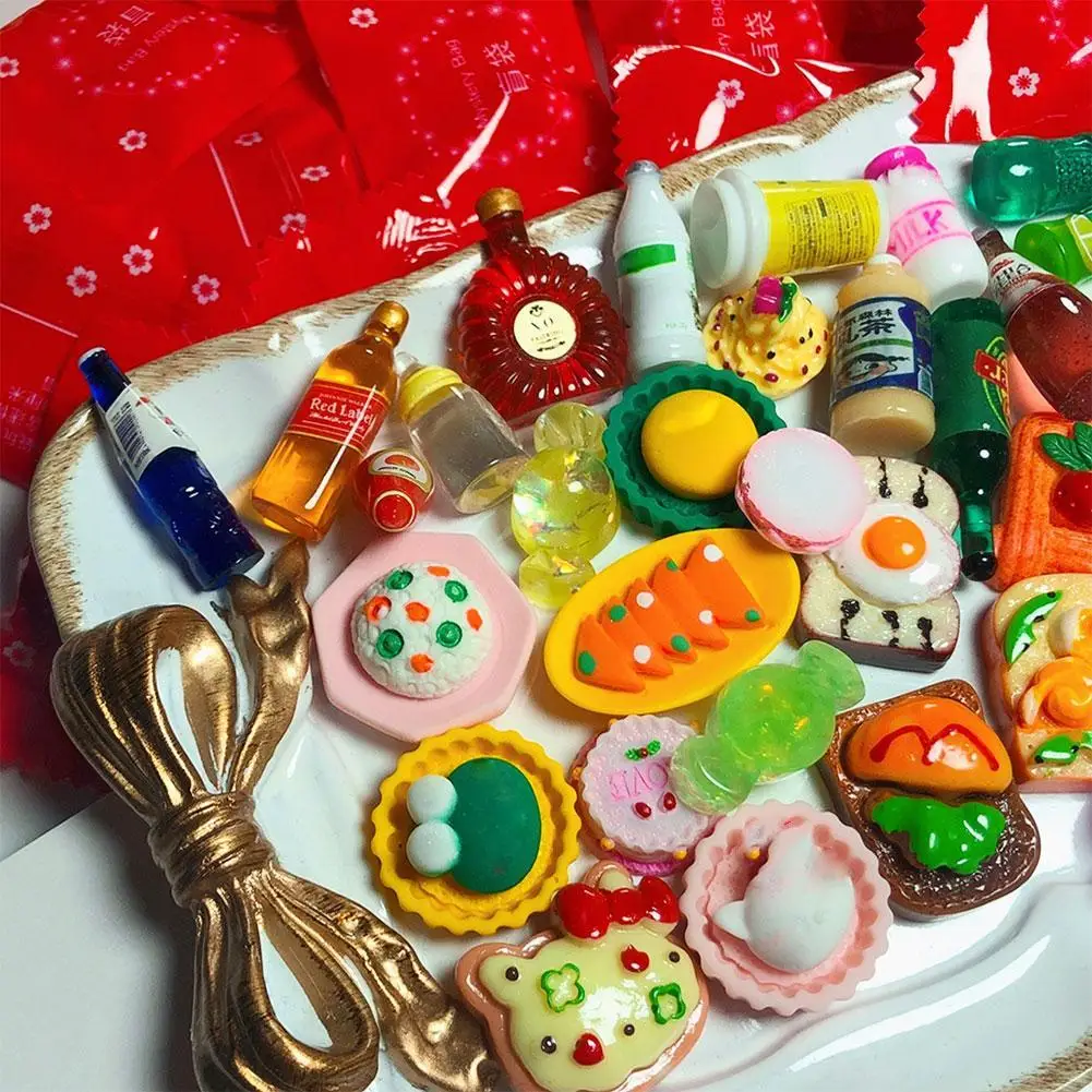 Non-repetitive Miniature Food Play Blind Bag Resin Diy Food Supermarket Mini Beverage Small Bottle Model Decoration
Non-repetitive Miniature Food Play Blind Bag Resin Diy Food Supermarket Mini Beverage Small Bottle Model Decoration