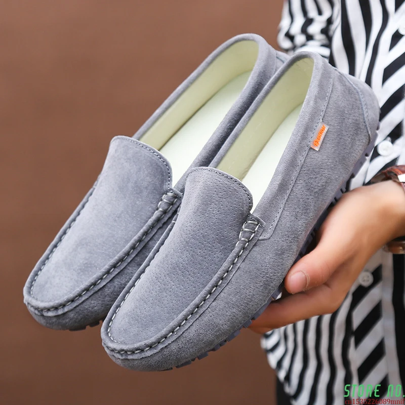 New Men Shoes Loafers Shoes Breathable Casual Shoes Suede Leather Moccasin Shoes Lightweight Slip-On Shoes Hand Stitched Shoes
New Men Shoes Loafers Shoes Breathable Casual Shoes Suede Leather Moccasin Shoes Lightweight Slip-On Shoes Hand Stitched Shoes