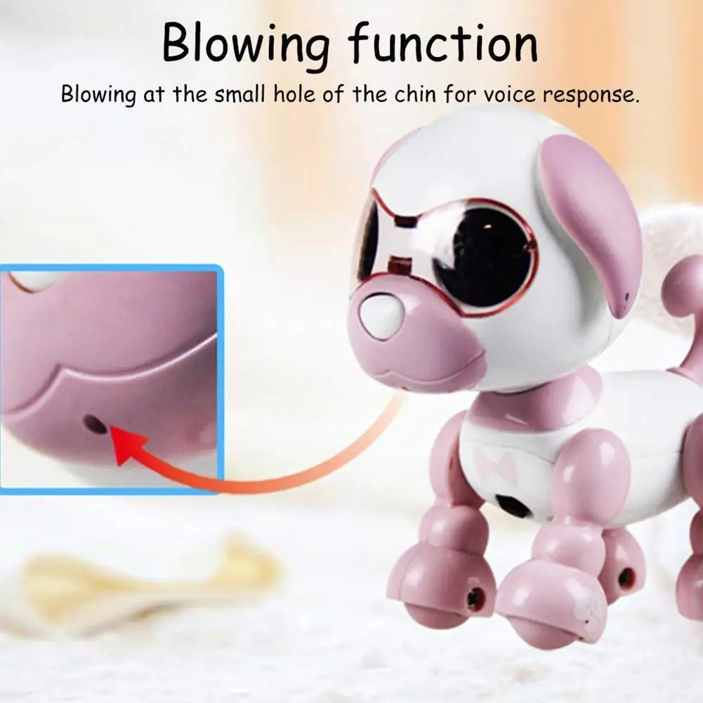 Fashion Intelligent Puzzle Pet Dog Child Robot Dog Toy Eyes Puppy Gifts LED Toy Pet Educational Birthday Sound Record For B X6A1
Fashion Intelligent Puzzle Pet Dog Child Robot Dog Toy Eyes Puppy Gifts LED Toy Pet Educational Birthday Sound Record For B X6A1
