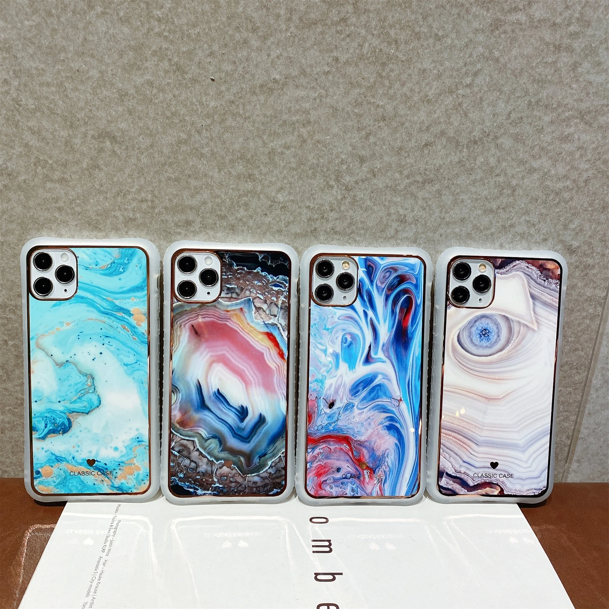 Galaxy Marble Silicone Case for Iphone 8 6s 6 7 8Plus X XS XR XsMAX 11Pro Max 11 SE High Quality IMD Electroplating Phone Cover
Galaxy Marble Silicone Case for Iphone 8 6s 6 7 8Plus X XS XR XsMAX 11Pro Max 11 SE High Quality IMD Electroplating Phone Cover