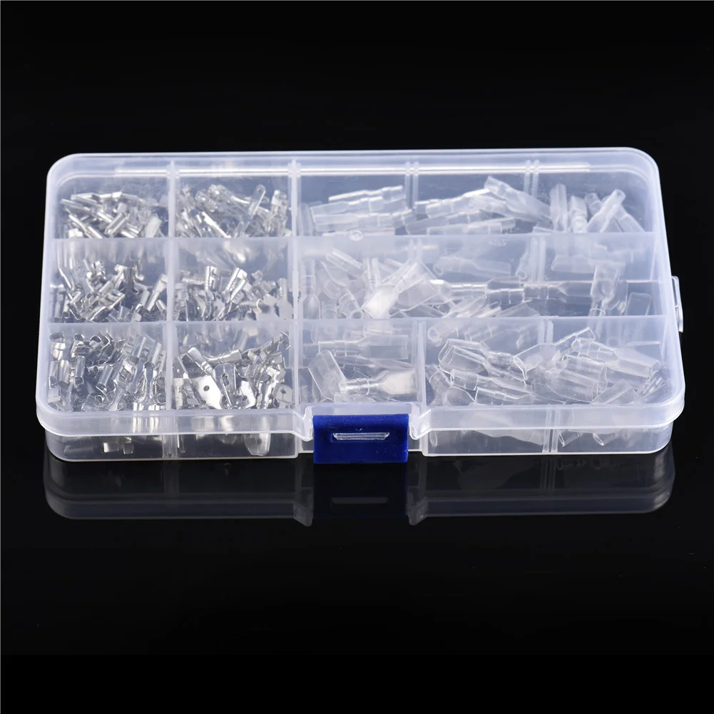 Cable Lugs 270pcs/ Set Plug Socket Set Car Electrical Connector Radio Terminal Spade Set Car Accessories Fashion
Cable Lugs 270pcs/ Set Plug Socket Set Car Electrical Connector Radio Terminal Spade Set Car Accessories Fashion