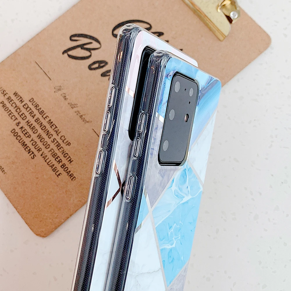 Phone Case For Samsung Galaxy S20 Plus S20 Ultra S10e S10 Plus S9 S8 Plus Electroplated Marble Soft IMD Back Cover Coque
Phone Case For Samsung Galaxy S20 Plus S20 Ultra S10e S10 Plus S9 S8 Plus Electroplated Marble Soft IMD Back Cover Coque