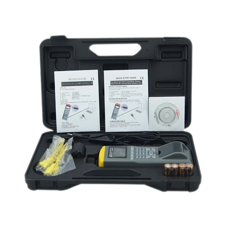 AZ-9882 ручной термоэлемент Datalogger Встроенный принтер функция подсветки RS232 интерфейс
AZ-9882 ручной термоэлемент Datalogger Встроенный принтер функция подсветки RS232 интерфейс