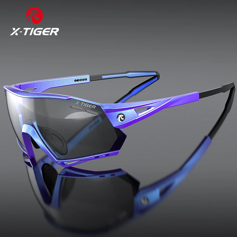 X-TIGER Photochromic Sunglasses Outdoor Sports Cycling Discoloration Glasses MTB Road Cycling Goggles Bike Eyewear Ciclismo
X-TIGER Photochromic Sunglasses Outdoor Sports Cycling Discoloration Glasses MTB Road Cycling Goggles Bike Eyewear Ciclismo
