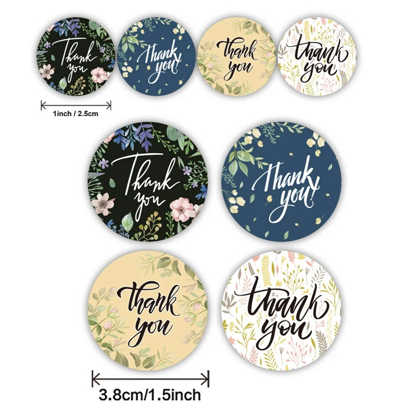 500pcs/roll Thank You Flower Pattern Wedding Gift Sticker Seal Label Scrapbook Decoration Stationery Sticker
500pcs/roll Thank You Flower Pattern Wedding Gift Sticker Seal Label Scrapbook Decoration Stationery Sticker