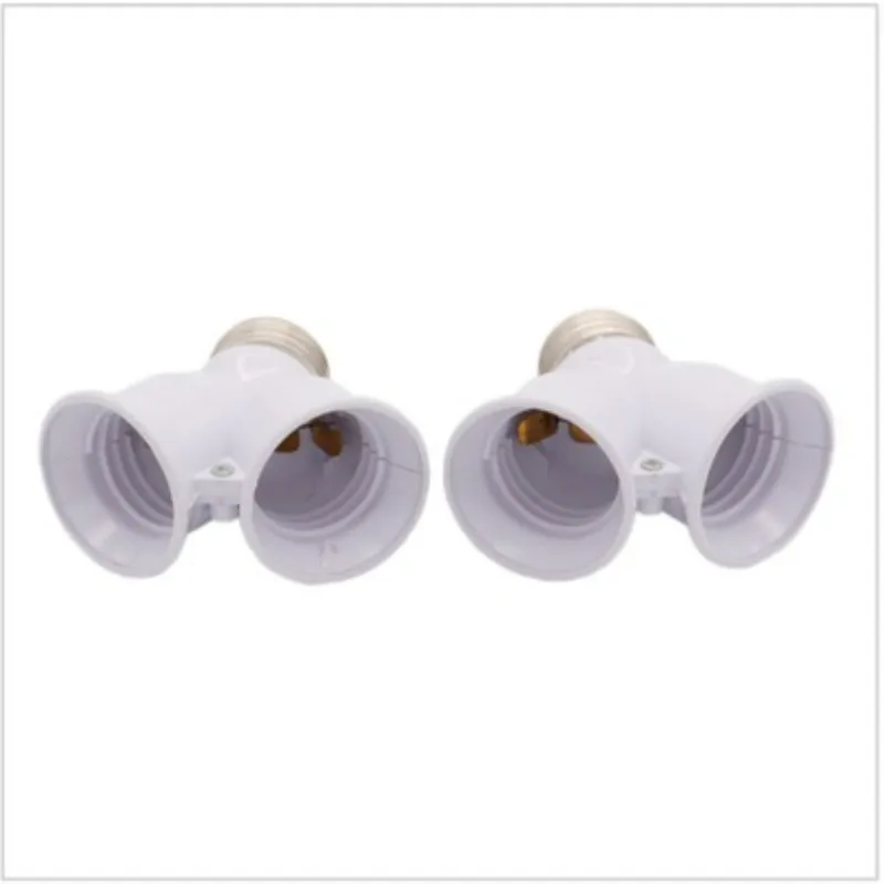 Screw E27 LED Base Light Lamp Bulb Socket E27 to 2-E27 Splitter Adapter lamp holder E27 socket bulb holder
Screw E27 LED Base Light Lamp Bulb Socket E27 to 2-E27 Splitter Adapter lamp holder E27 socket bulb holder