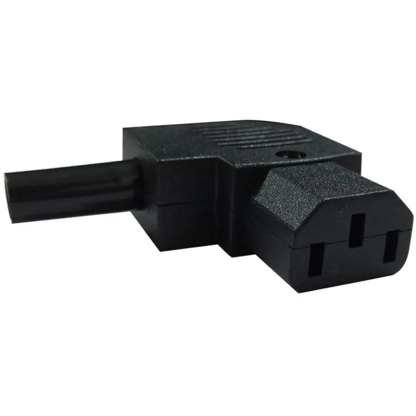 Черный коленчатый разъем IEC320 C13 C14 10A
Черный коленчатый разъем IEC320 C13 C14 10A