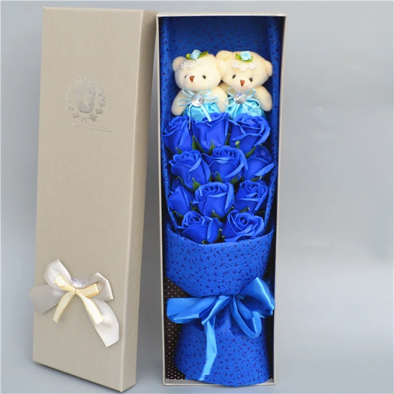 Cute Teddy Bear Stuffed Animal Plush Toy Cartoon Bouquet Gift Box Creative Birthday Valentine's Day Christmas Gift
Cute Teddy Bear Stuffed Animal Plush Toy Cartoon Bouquet Gift Box Creative Birthday Valentine's Day Christmas Gift