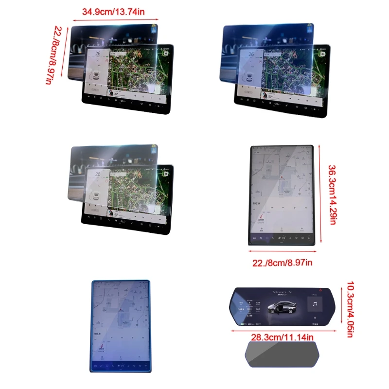 Защита для сенсорного экрана навигации автомобиля для модели 3/Y X/S, защита экрана с высокой четкостью и защитой от голубого света, закаленно...
Защита для сенсорного экрана навигации автомобиля для модели 3/Y X/S, защита экрана с высокой четкостью и защитой от голубого света, закаленно...