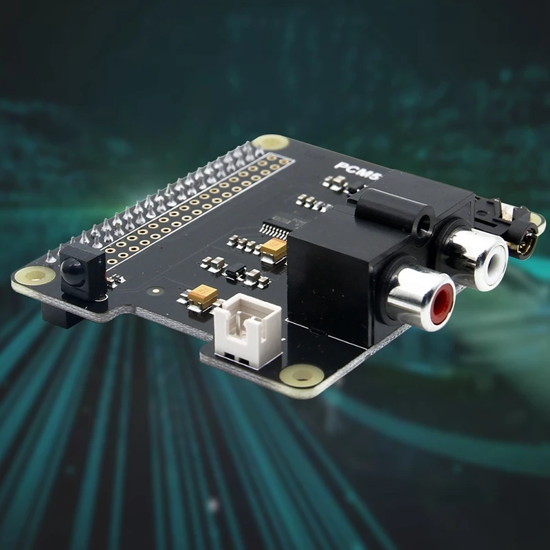 PCM5122 Expansion Board for Raspberry Pi HiFi DAC Audio Card Expansion Board for Raspberry Pi 3B+ Pi Zero W
PCM5122 Expansion Board for Raspberry Pi HiFi DAC Audio Card Expansion Board for Raspberry Pi 3B+ Pi Zero W