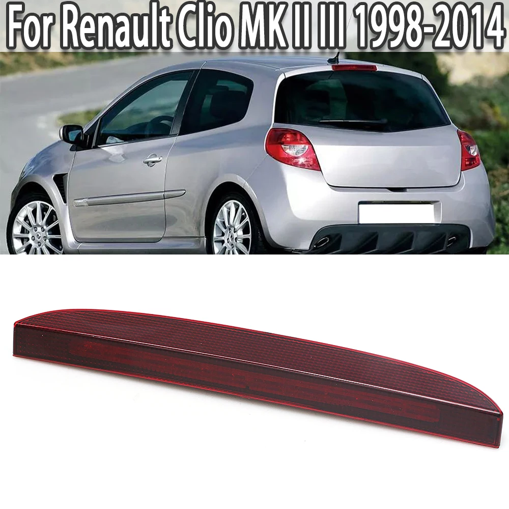 K-Car 3rd Third Brake Light Rear High Level Stop Brake LED Lamp For Renault Clio MK II III 1998-2014 7700410753
K-Car 3rd Third Brake Light Rear High Level Stop Brake LED Lamp For Renault Clio MK II III 1998-2014 7700410753