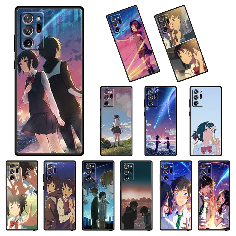 Anime you my name For Samsung Galaxy note 20 10 9 8 M52 M21 F22 M32 F42 F62 F12 M12 Silicone Soft Black Phone Case
Anime you my name For Samsung Galaxy note 20 10 9 8 M52 M21 F22 M32 F42 F62 F12 M12 Silicone Soft Black Phone Case