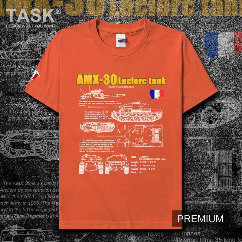 French Army AMX30 second-generation main battle tank WWII military fans mens t shirt Top fashion printed tees clothes summer
French Army AMX30 second-generation main battle tank WWII military fans mens t shirt Top fashion printed tees clothes summer