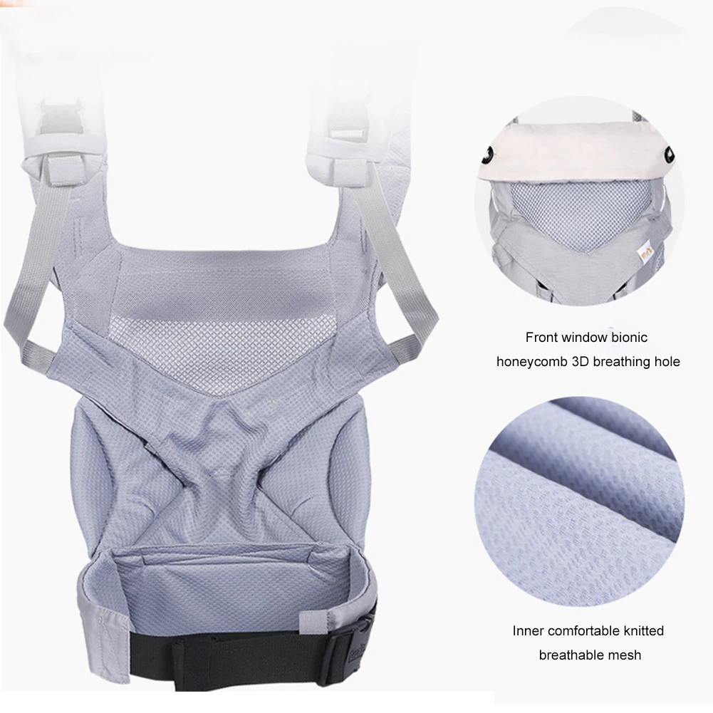 Cotton Blend Wrap Multifunction Infant Baby Carrier Shoulders Strap Breathable Sling Portable With Hat Adjustable Hands Free 
Cotton Blend Wrap Multifunction Infant Baby Carrier Shoulders Strap Breathable Sling Portable With Hat Adjustable Hands Free
