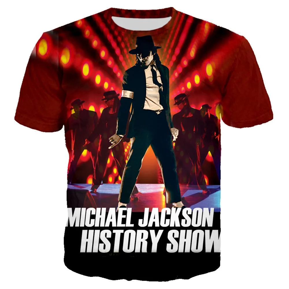 Rock Singer Michael Jackson 3D Printed T Shirt Unisex Summer Casual Streetwear Hip Hop Fashion Harajuku Oversized T-shirt Tops
Rock Singer Michael Jackson 3D Printed T Shirt Unisex Summer Casual Streetwear Hip Hop Fashion Harajuku Oversized T-shirt Tops