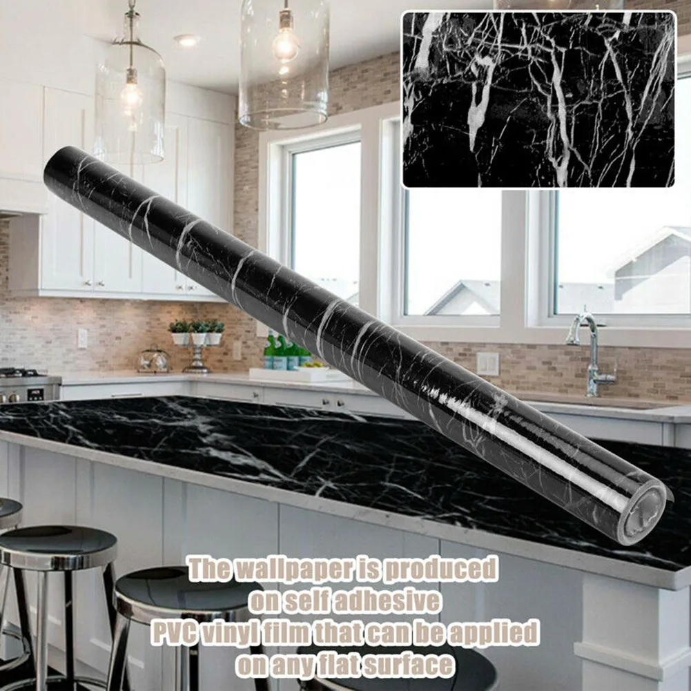 1roll Wall Sticker 60x500cm Black Marble Pattern Sticky Back Kitchen Adhesive Vinyl Wall Sticker
1roll Wall Sticker 60x500cm Black Marble Pattern Sticky Back Kitchen Adhesive Vinyl Wall Sticker