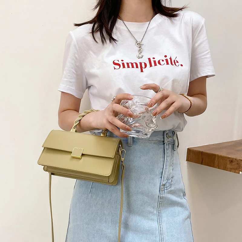 Solid Color Fashion Leather Shoulder Crossbody Bags for Women 2021 All-match Ladies Small Square Bags Ladies Handbag Sac A Main
Solid Color Fashion Leather Shoulder Crossbody Bags for Women 2021 All-match Ladies Small Square Bags Ladies Handbag Sac A Main