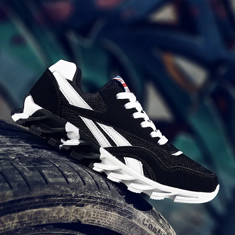 Мужские кроссовки Zapatillas прогулочные гибкие туфли размер 38-49 брендовые для бега