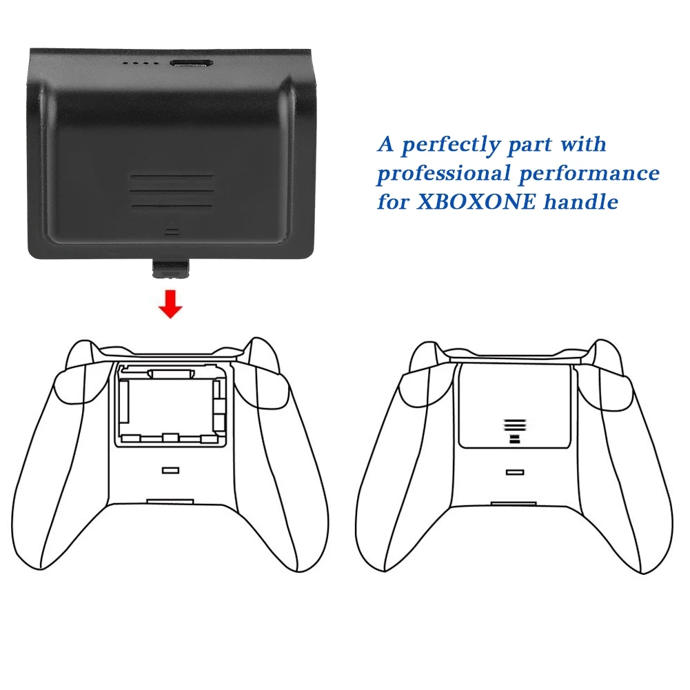 1600mAh Rechargeable Battery Pack Charging Cable For Xbox One Handle Controller Kit Set Gamepadbattery
1600mAh Rechargeable Battery Pack Charging Cable For Xbox One Handle Controller Kit Set Gamepadbattery