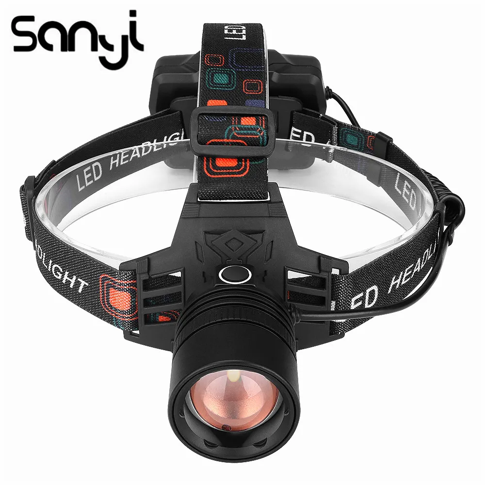 Headlight 3 Modes P50 LED Headlamp Torch Can Be Power Bank for Phone Lantern By 3*18650 Battery LED Lamp USB Rechargeablr
Headlight 3 Modes P50 LED Headlamp Torch Can Be Power Bank for Phone Lantern By 3*18650 Battery LED Lamp USB Rechargeablr