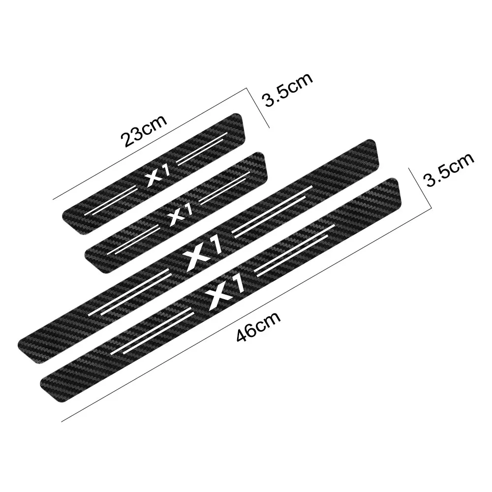 4PCS Car Sill Stickers For BMW X5 E53 E70 F15 G05 X1 F48 X3 F25 X6 E71 X2 F39 X4 F26 X7 G07 Auto Accessories Carbon Fiber Decals
4PCS Car Sill Stickers For BMW X5 E53 E70 F15 G05 X1 F48 X3 F25 X6 E71 X2 F39 X4 F26 X7 G07 Auto Accessories Carbon Fiber Decals