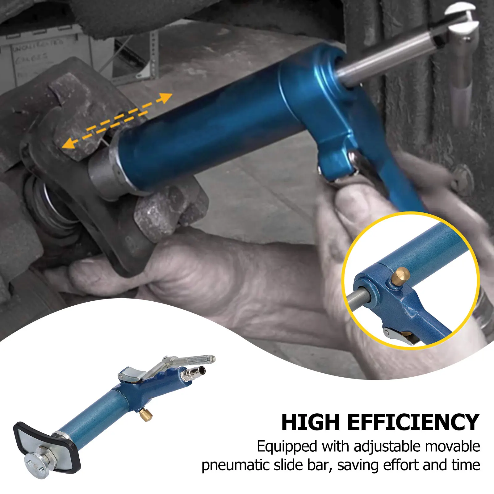New Car Air Powered Pneumatic Brake Pump Tool Brake Caliper Wind Back Compressor Rewind Tool Air Operated Rake Piston Tool
New Car Air Powered Pneumatic Brake Pump Tool Brake Caliper Wind Back Compressor Rewind Tool Air Operated Rake Piston Tool