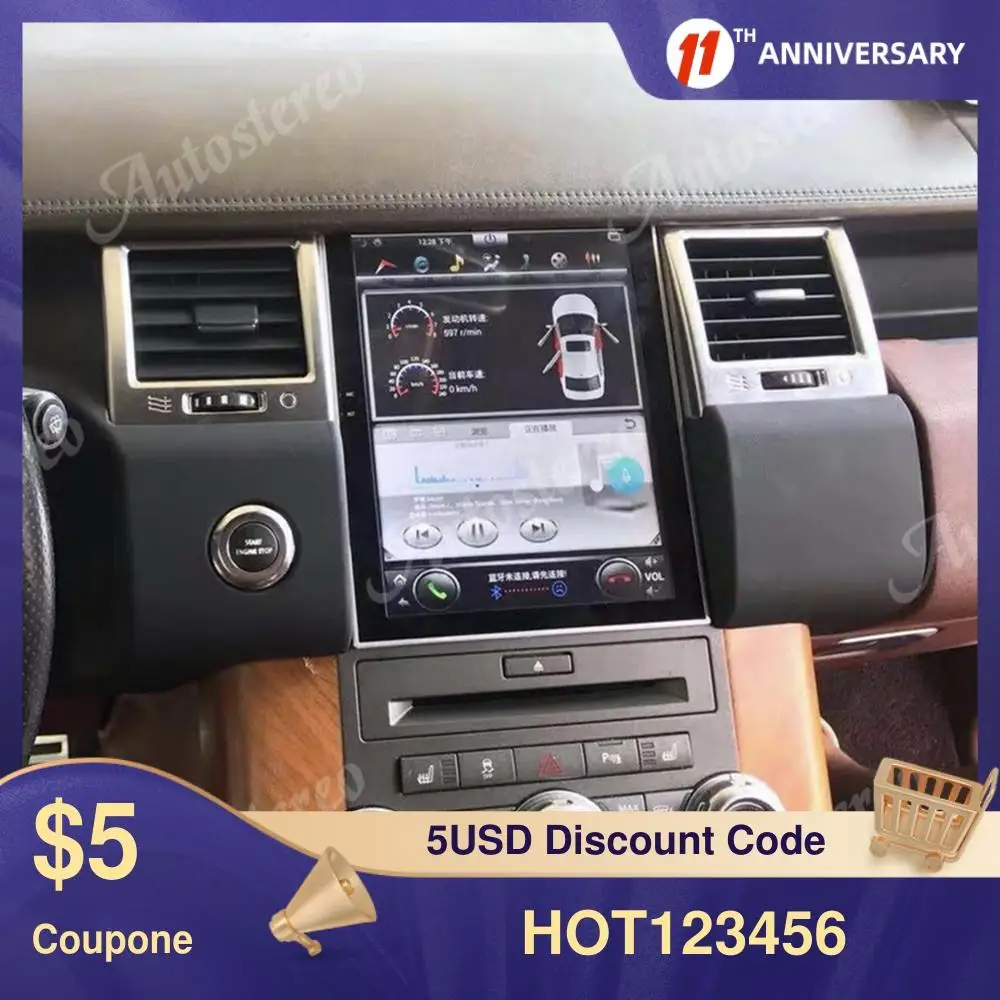 Tesla Radio Android 9.0 64GB Car Radio Player GPS Navigation For Land Rover Discovery 4 L319 Range Rover Headunit Radio Stereo
Tesla Radio Android 9.0 64GB Car Radio Player GPS Navigation For Land Rover Discovery 4 L319 Range Rover Headunit Radio Stereo