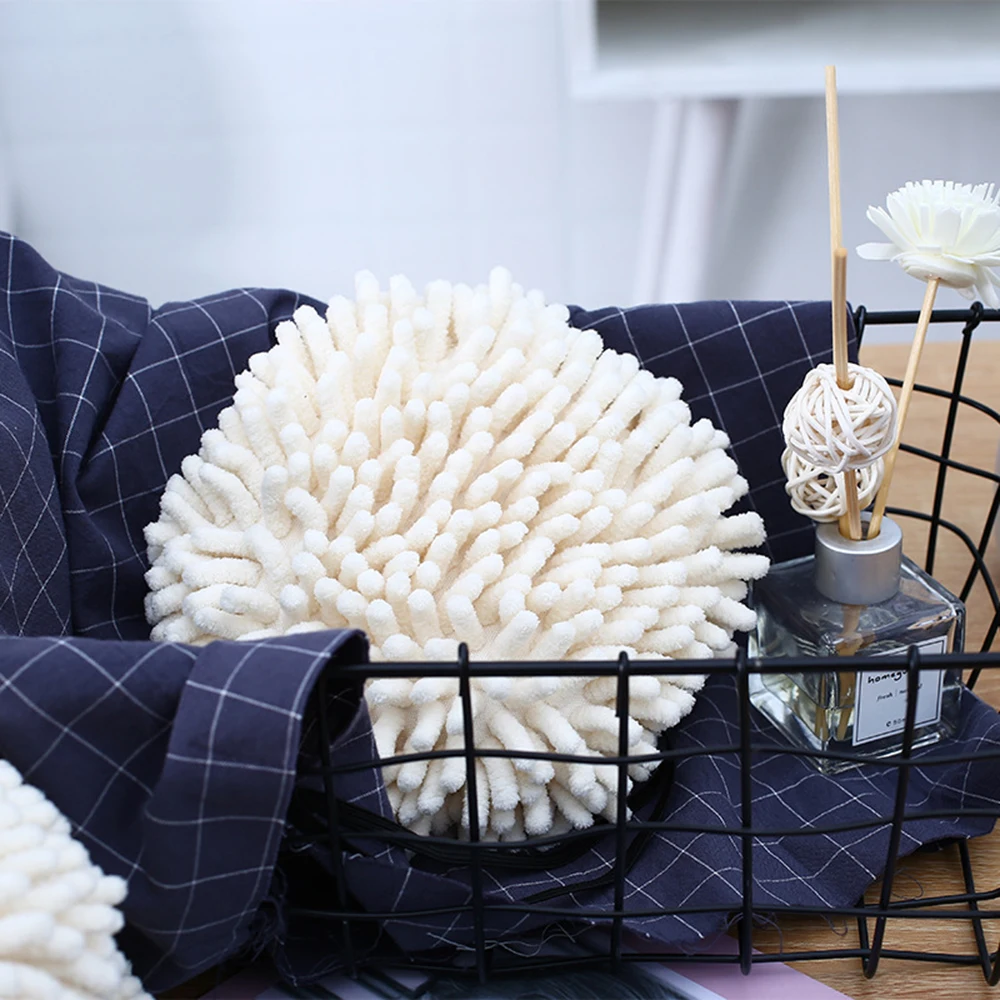 Soft Absorbent Chenille Hand Towels Ball Quick Dry Hand Bath Towel Bathroom Hand Towels with Loop
Soft Absorbent Chenille Hand Towels Ball Quick Dry Hand Bath Towel Bathroom Hand Towels with Loop