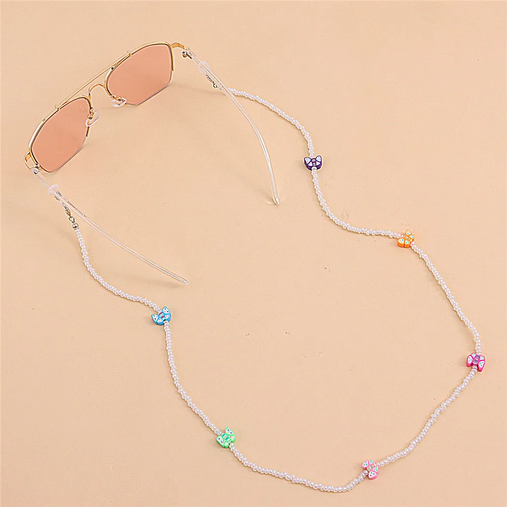 Глиняная Бабочка Акриловые бусины звеньевое ожерелье шнур для очков держатель чтения маска для лица ремешок веревка для повязка для глаз
Глиняная Бабочка Акриловые бусины звеньевое ожерелье шнур для очков держатель чтения маска для лица ремешок веревка для повязка для глаз