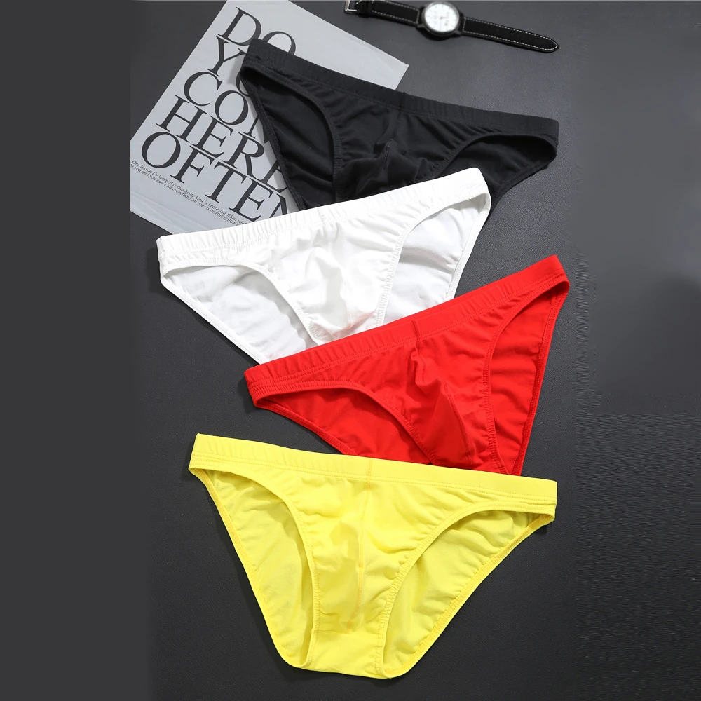 Men Briefs Sexy Low Waist Elastic Underwear U Convex Underpants Cotton Comfortable Male Large Bulge Pouch Briefs
Men Briefs Sexy Low Waist Elastic Underwear U Convex Underpants Cotton Comfortable Male Large Bulge Pouch Briefs