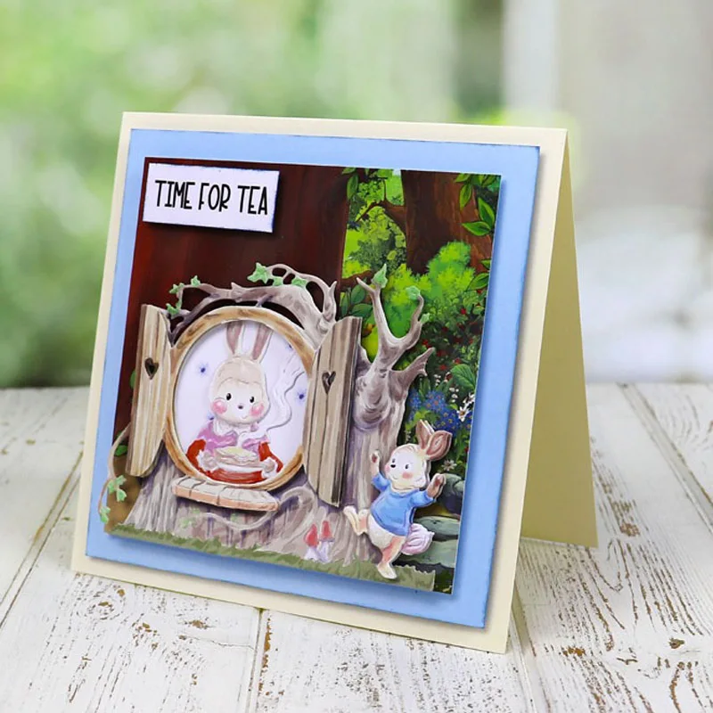 New Dies 2020 Rabbits Time for Tea Tree House Diy Cutting Dies For Scrapbooking Crafts Cards Making Stencil Die Cut
New Dies 2020 Rabbits Time for Tea Tree House Diy Cutting Dies For Scrapbooking Crafts Cards Making Stencil Die Cut