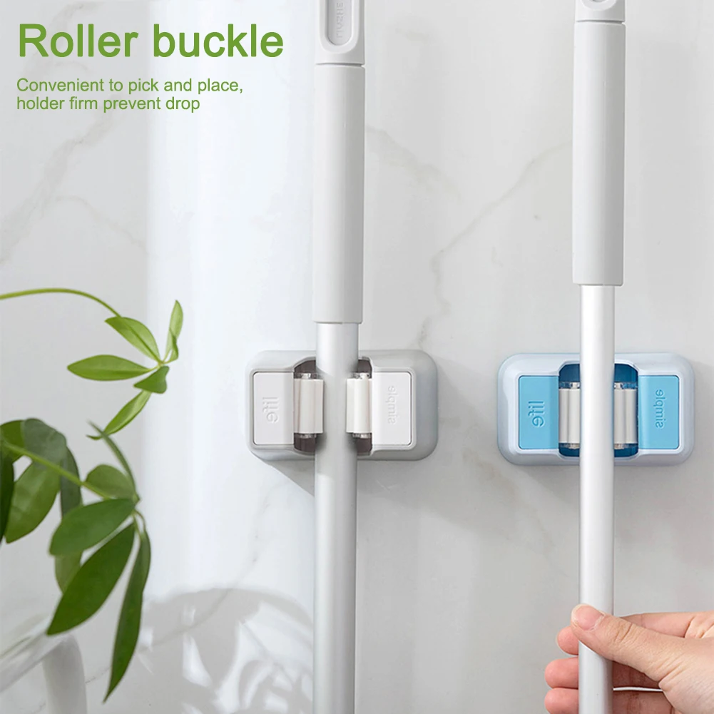 Bathroom strong wall-mounted hook clip hanger card holder free punching toilet mop broom mop storage rack kitchen
Bathroom strong wall-mounted hook clip hanger card holder free punching toilet mop broom mop storage rack kitchen