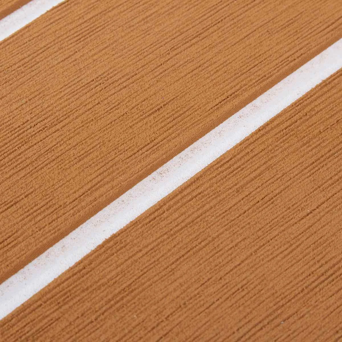 89x230cmx6mm Self Adhesive EVA Foam Faux Teak Sheet Boat Yacht Synthetic Teak Decking Floor Boat Flooring Mat Marine Accessories
89x230cmx6mm Self Adhesive EVA Foam Faux Teak Sheet Boat Yacht Synthetic Teak Decking Floor Boat Flooring Mat Marine Accessories