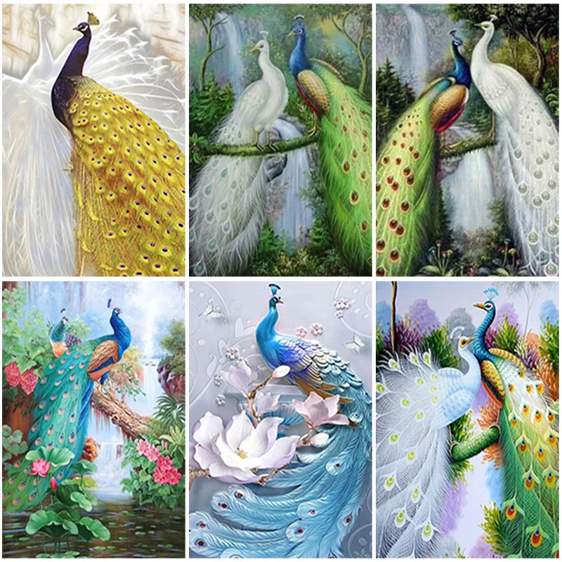 5D DIY Full Square Drill Diamond Painting Peacock Animal Diamond Painting Embroidery Wall Stickers Mosaic Home Decoration Gift
5D DIY Full Square Drill Diamond Painting Peacock Animal Diamond Painting Embroidery Wall Stickers Mosaic Home Decoration Gift
