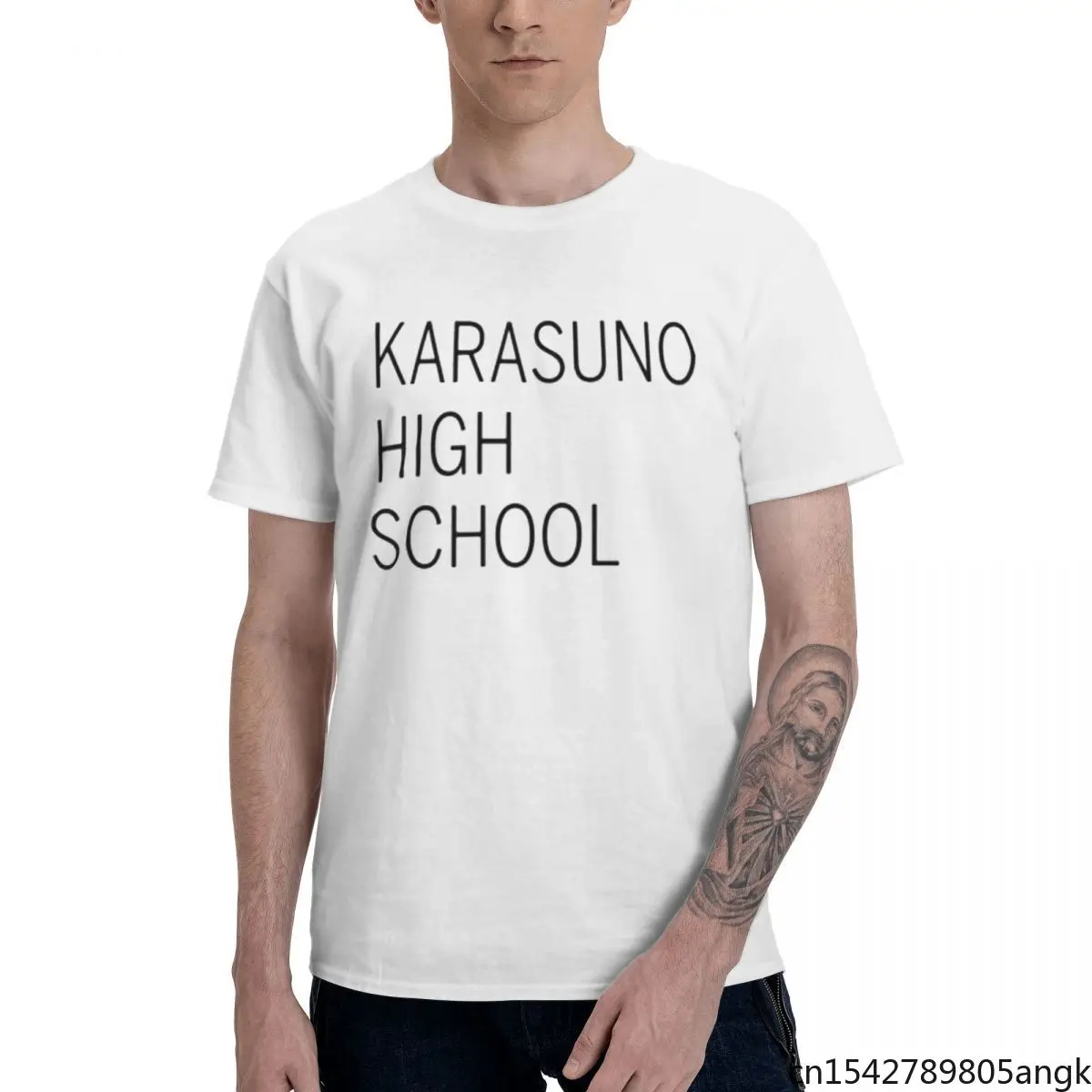 Karasuno Uniform Practice Pure Round Neck Men T Shirt Short Sleeve Plus Size Casual Tops
Karasuno Uniform Practice Pure Round Neck Men T Shirt Short Sleeve Plus Size Casual Tops