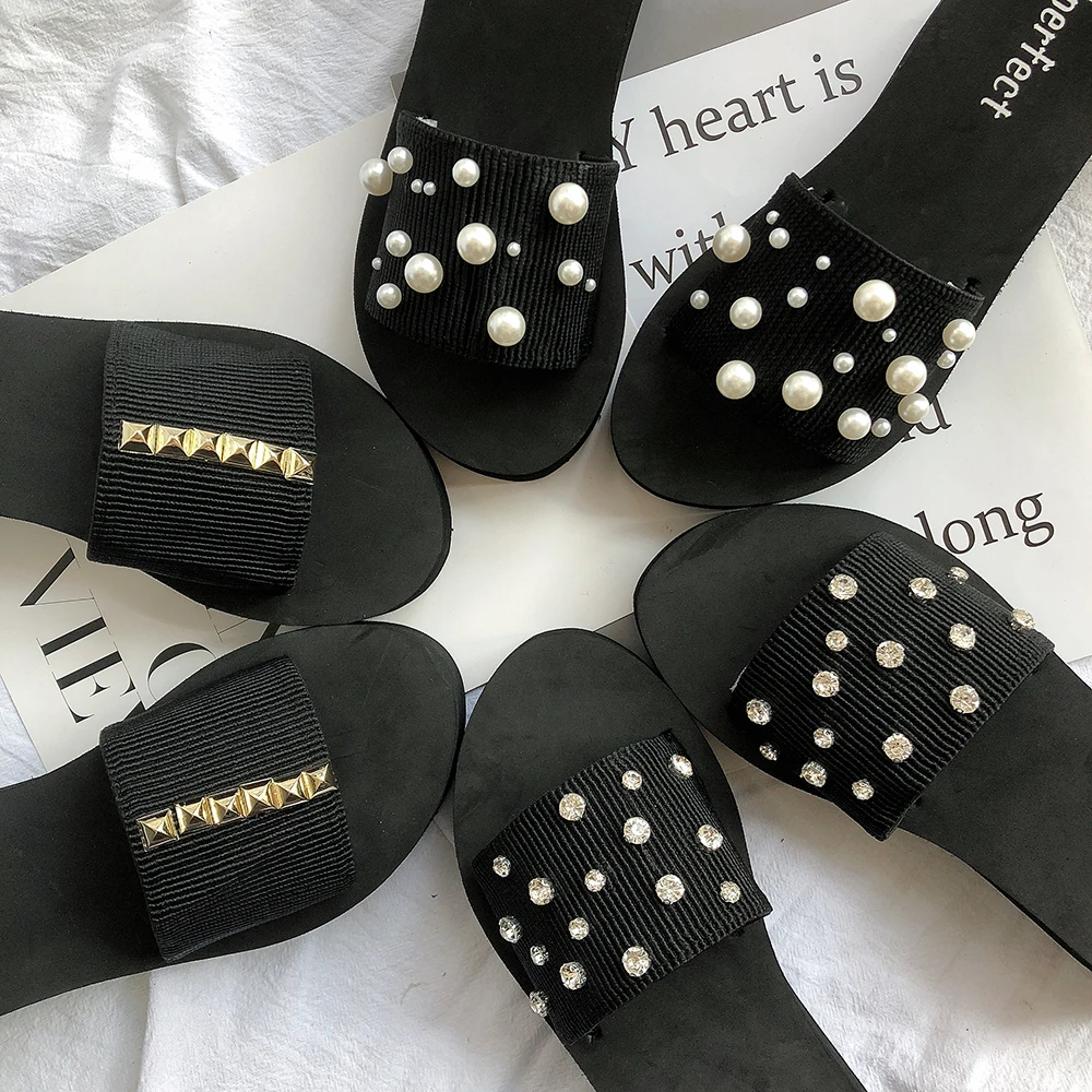 Platform Wedges Sandals Fashion Female Open Toe Summer Slides Beach Pearl Leisure Slippers For Women High Heel Thick Bottom Shoe
Platform Wedges Sandals Fashion Female Open Toe Summer Slides Beach Pearl Leisure Slippers For Women High Heel Thick Bottom Shoe