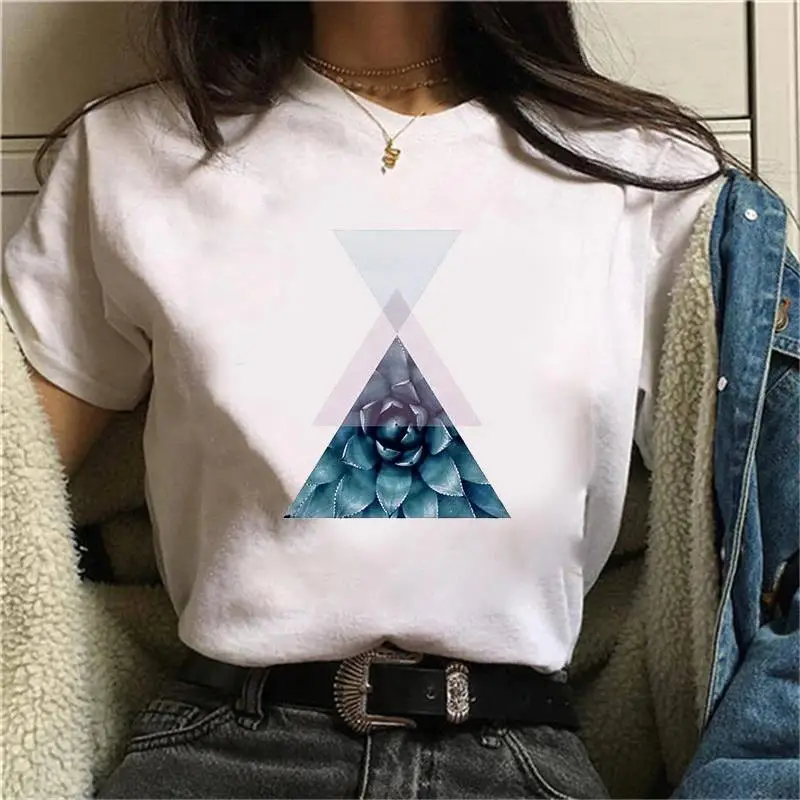 Geometry Printed T Shirt Women 90s Graphic T-shirt Harajuku Tops Tee Cute Short Sleeve Oversized Tshirt Female Tshirts
Geometry Printed T Shirt Women 90s Graphic T-shirt Harajuku Tops Tee Cute Short Sleeve Oversized Tshirt Female Tshirts