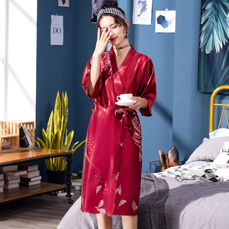 Ladies Pajamas, Summer Silk Wedding Pajamas, Ladies Ice Silk Long Bridesmaid Dress, Red Bridal Dressing Gown, Home Night Gown
Ladies Pajamas, Summer Silk Wedding Pajamas, Ladies Ice Silk Long Bridesmaid Dress, Red Bridal Dressing Gown, Home Night Gown