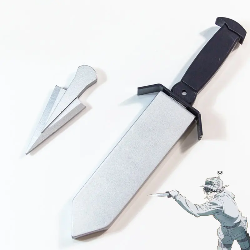 Белые кровяные клетки, косплей, деревянный меч, реквизит для выступления на сцене
Белые кровяные клетки, косплей, деревянный меч, реквизит для выступления на сцене