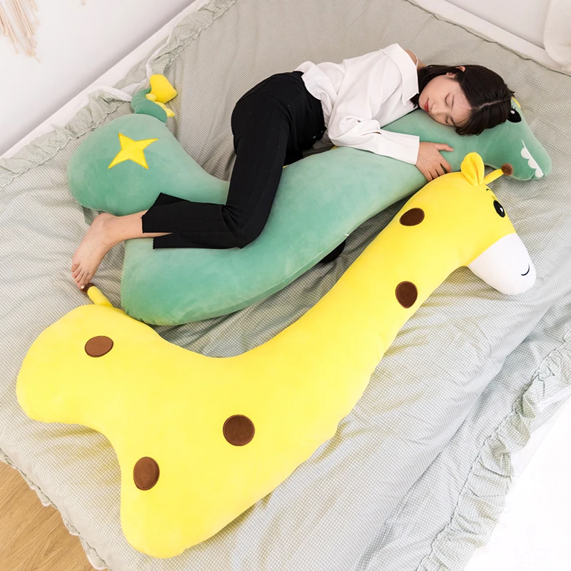 

Giraffe Plush Toys Kawaii Stuffed Toys Animal Pillow Cute Soft Big Doll Sleep Cushion Birthday Valentines Day Gift For Kids Girl