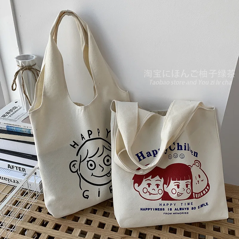 New Canvas Shoulder Bag for Women 2021 Cartoon Girl Female Handbags Eco Cotton Cloth Shopping Bags Ladies Tote Beach Shopper Bag
New Canvas Shoulder Bag for Women 2021 Cartoon Girl Female Handbags Eco Cotton Cloth Shopping Bags Ladies Tote Beach Shopper Bag