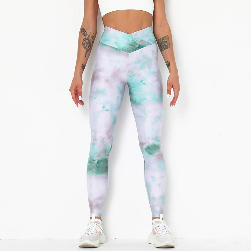 NORMOV Fitness Leggings Women Workout High V Waist Push Up Ankle Length Polyester Leggin Tie Dye Leggings Femme
NORMOV Fitness Leggings Women Workout High V Waist Push Up Ankle Length Polyester Leggin Tie Dye Leggings Femme