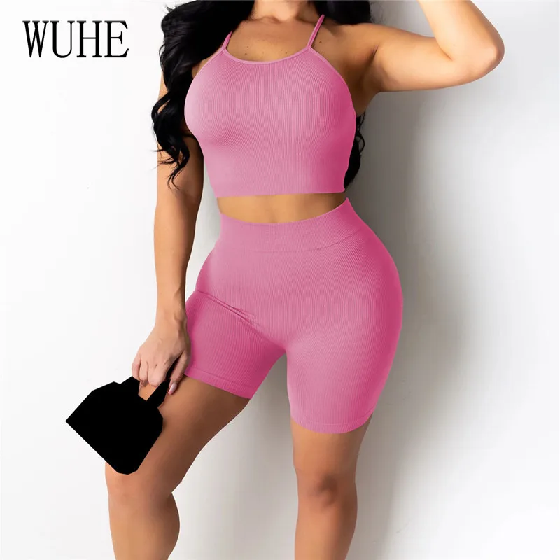 YEYA Summer Sexy Sport Outfits O Neck Sleeveless Off Shoulder Tanks Top and Short Pants Skinny Casual Streetwear Two Piece Sets
YEYA Summer Sexy Sport Outfits O Neck Sleeveless Off Shoulder Tanks Top and Short Pants Skinny Casual Streetwear Two Piece Sets