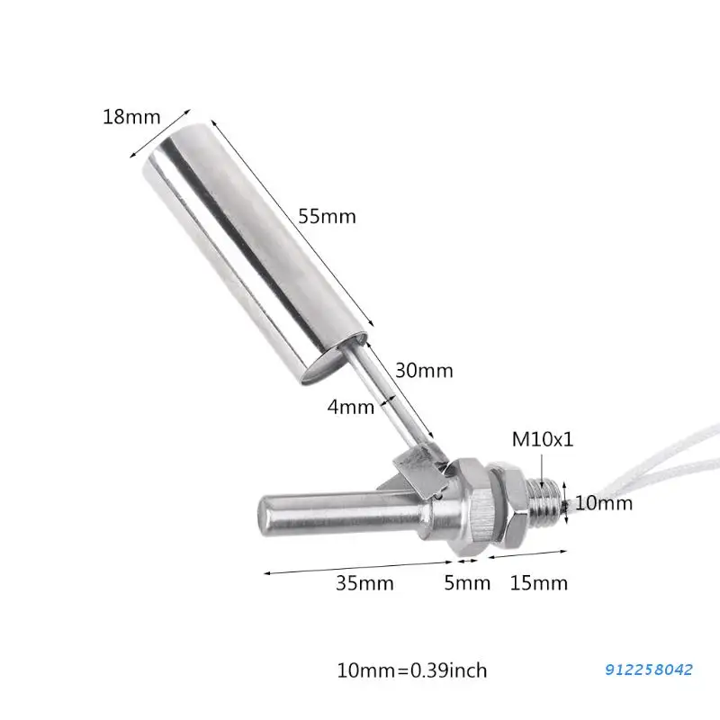 0-220V SUS304 Stainless Steel Water Float Switch Level Switch Level Sensor M10 Thread for Humidifiers Towers Kitchen
0-220V SUS304 Stainless Steel Water Float Switch Level Switch Level Sensor M10 Thread for Humidifiers Towers Kitchen